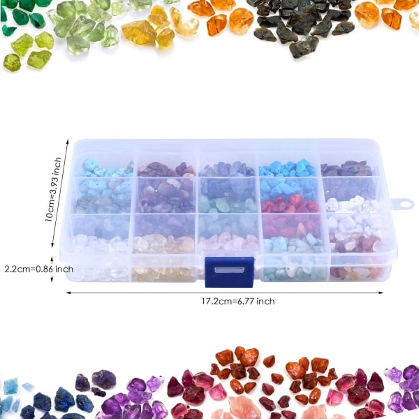 Smykkefremstillingssett, perler for smykkefremstilling, 15 farger - perfekt