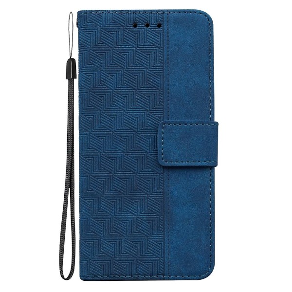 präglad phone case för Nokia C12 - Perfet Blue