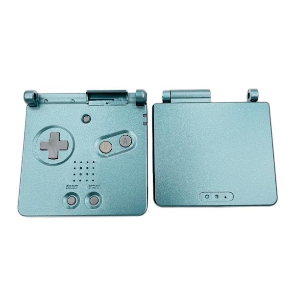 Cover yksivärisessä case ABS-kuori GBA-SP-pelikonsolille Full Set Game konekotelo Pelitarvikkeet- Perfet Red