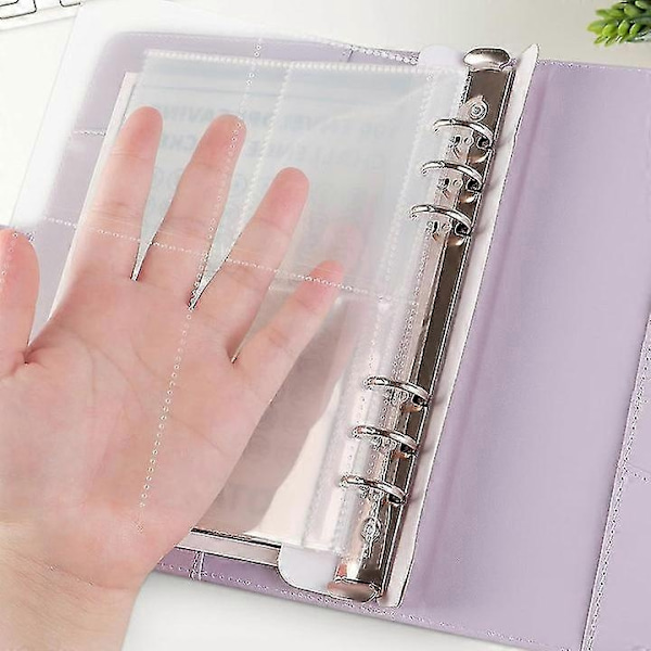 100 Kuvert Utmaningsmapp, Kontantmapp med Kuvert, Sparutmaningsmapp, Pengar Sparande Kuvert för Skola, Hem, Kontor-Perfekt Rose Red