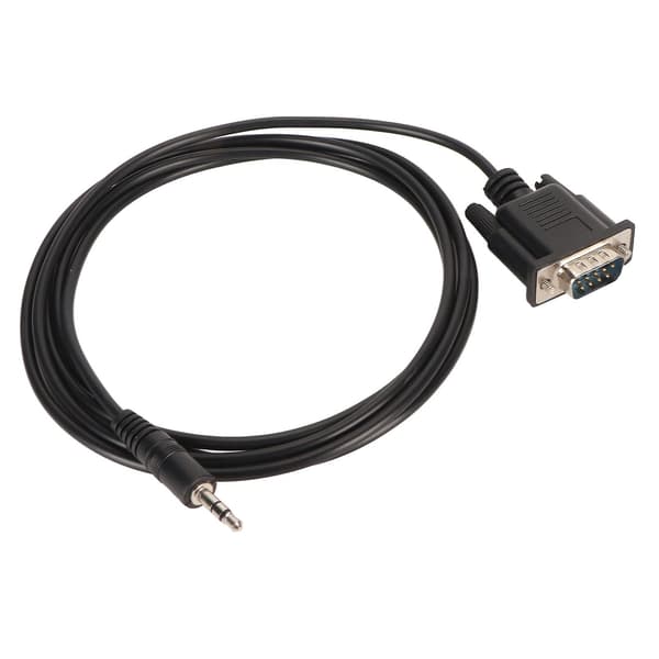 DB9 Han til DC3.5mm Han Kabel Plug and Play Slidstærk PVC Bærbar RS232 Seriel Kabel - Perfekt
