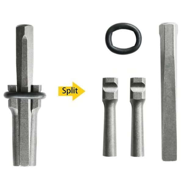 10 Sæt Stensplitter Propper Kiler Fjer Shimser Beton Sten Splitter-Perfekt