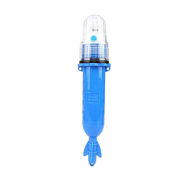 Marint ljusstyrt bojsignallampa Järnvägsnätpositionsblinkande lampa-Perfekt Blue