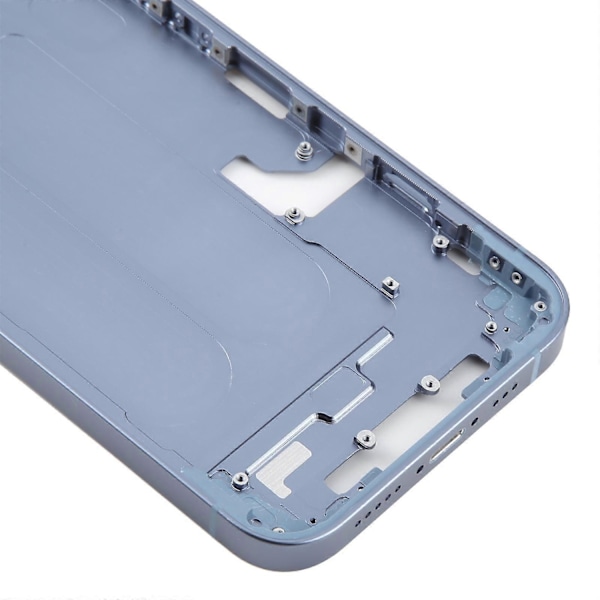 Kompatibel med iPhone 14 Mellanram Bezel Plate-Perfet Blue