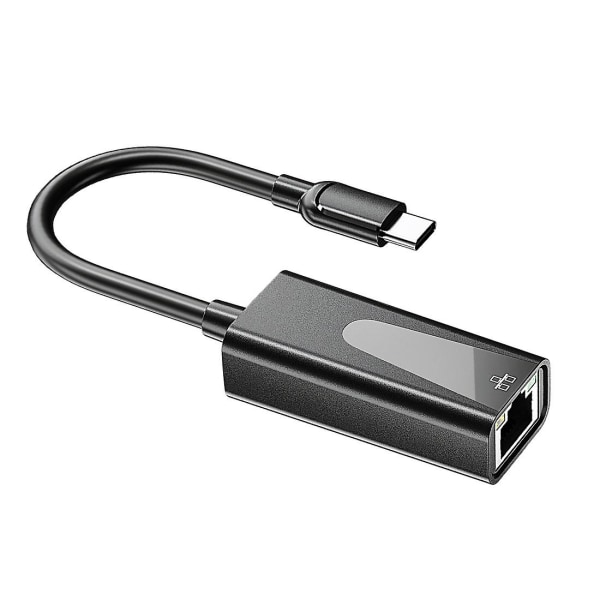 USB C Ethernet Usb-c - Rj45 1000 mpbs LAN-sovitin Type C Verkkokortti USB C - Rj45 Ethernet-verkko - Perfet