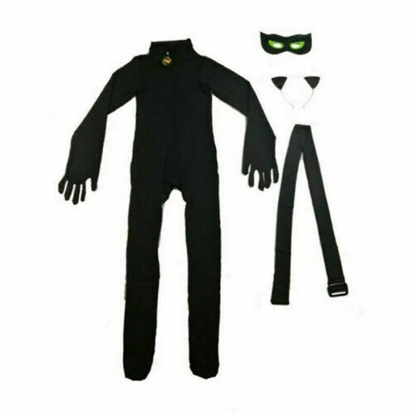 Cosplay Cat Noir Barn Bodysuit Black Cat Halloween Set - Perfet XL