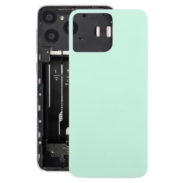 for ZTE Axon 50 Lite 8050 Glass Batterideksel Bak - Perfekt Green