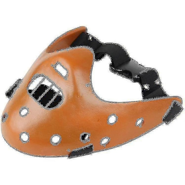 Hannibal-naamio Kauhu Hannibal Pelottava Hartsi Lecter Hiljaisuuden lampaat naamiaiset Cosplay-juhlat - Täydellinen Black