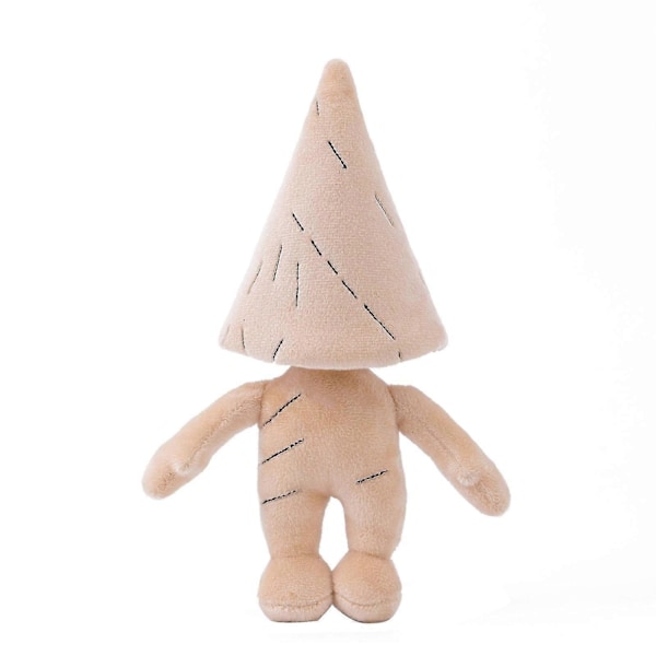 Little Nightmares 2 Plyschleksak Six Monokrom Svampman Plyschdocka Födelsedagspresent för Spelentusiaster - Perfekt Beige