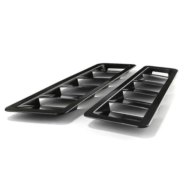 Luftinntakspanele for bilpanser, ventilasjonsgitter kjølepanel, luftinntakspanel for panser, ABS, 17X5 tommer - Perfekt