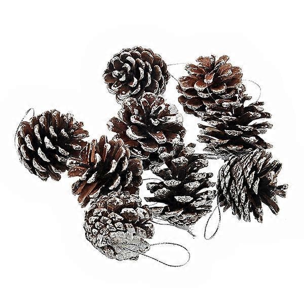 Jul Dekorativa Kottar Juldekoration - 9 st/set (Silver)-Perfet