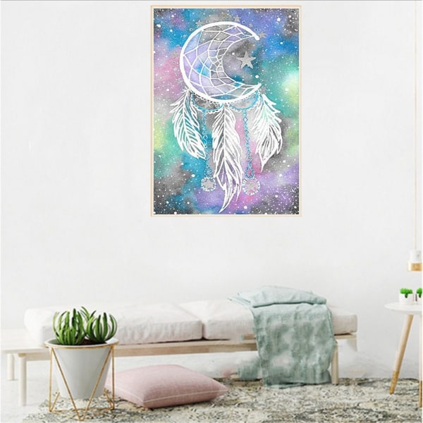 5D DreamCatcher Drill Diamond painting Heminredning - Perfet