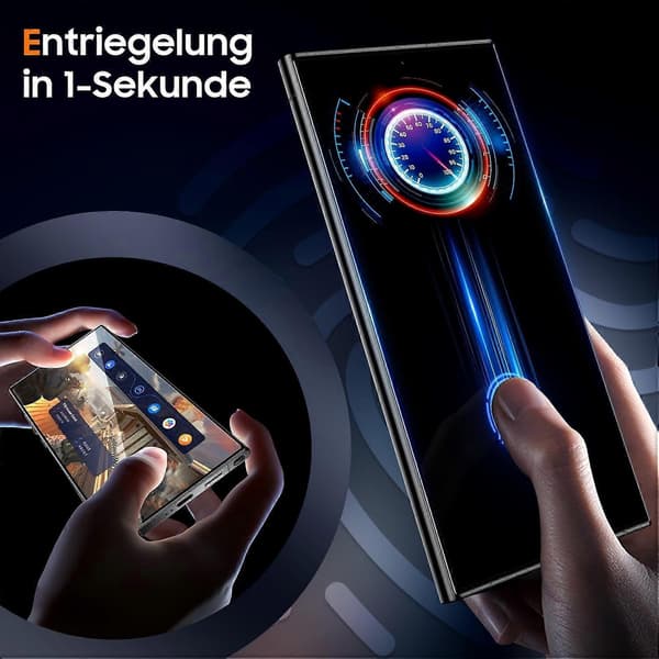 Kompatibel med Galaxy S24 Ultra Härdat Glas-Perfet