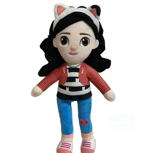 10" GabbyS Dollhouse Pandy Paws på plyschleksaker mjuk stoppad docka C