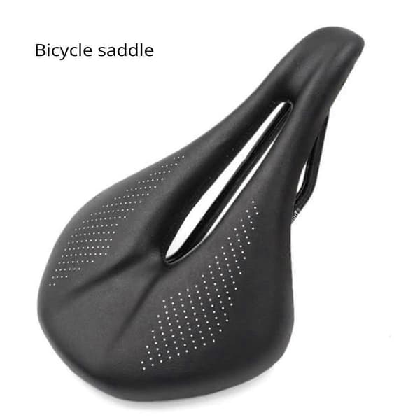 Kolfibersadel Landsvägscykelsadel Ultralätt Kolfibersadel (143mm Bredd) Vit-Perfet