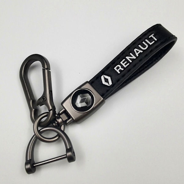 Bil Cykel Nøglering Metal Finish | Robust Nøglering | Nøglering og Krogbeslag - Perfekt Gun Color Hardware Renault