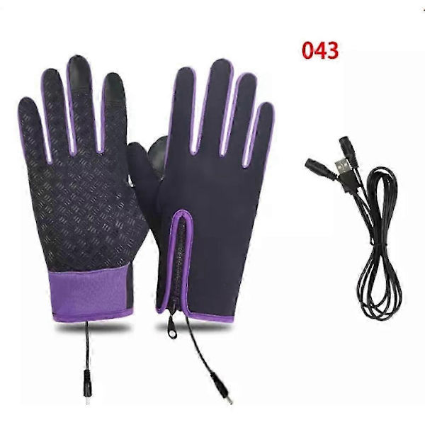 Vanntett Håndklær for Menn, Ultimate Vinteroppvarmede Vindtette Håndklær - Perfekt 043purple S