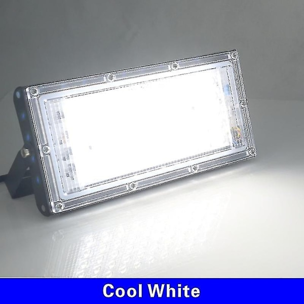 50W IP65 Vanntett Utendørs LED Flomlys - Perfekt Cool White