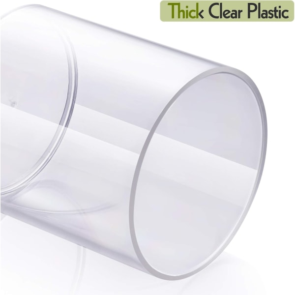 4 stk, 10 OZ Holder Dispenser for oppbevaring av baderomsbeholdere - Perfet