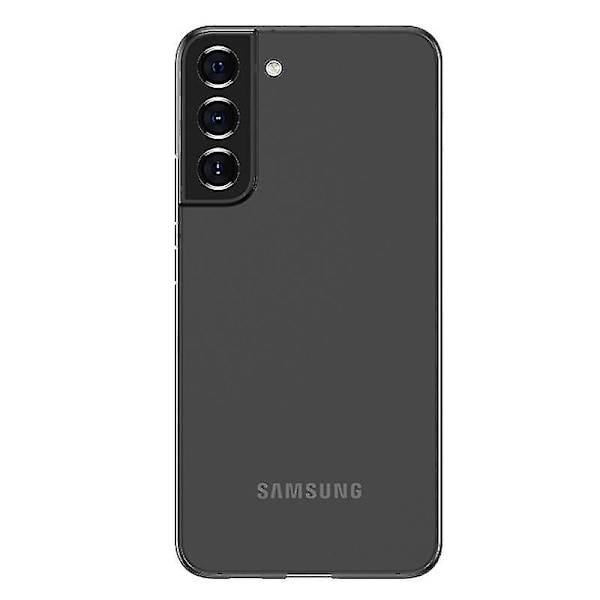 Samsung Galaxy S22+ 5G PP Erittäin Ohut Mattapintainen Puhelinkotelo Älypuhelimen Takakuori Musta-Perfet Transparent, Black Style B Samsung Galaxy S22+ 5G