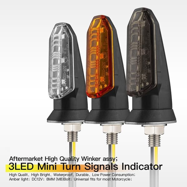 Motorsykkel blinklys LED blinklys - Perfet 1