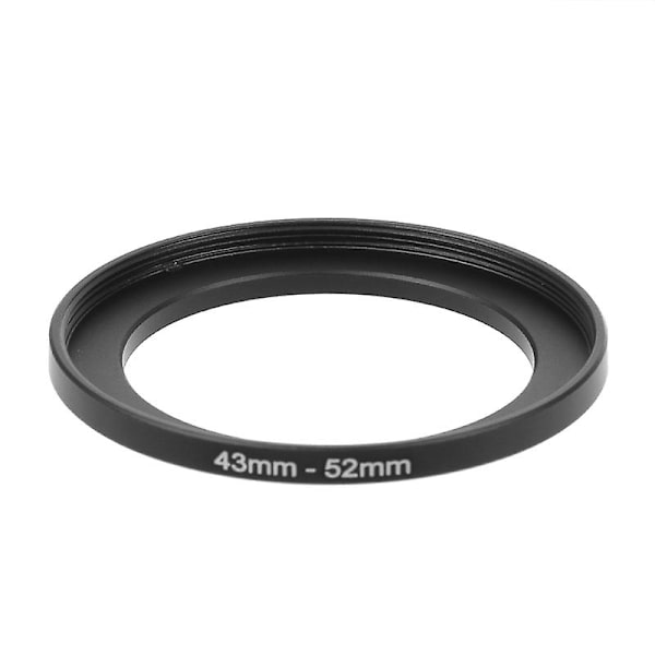 43mm til 52mm Metal Step Up Ringe Objektivadapter Filter Kamera Tilbehør Ny-Perfekt