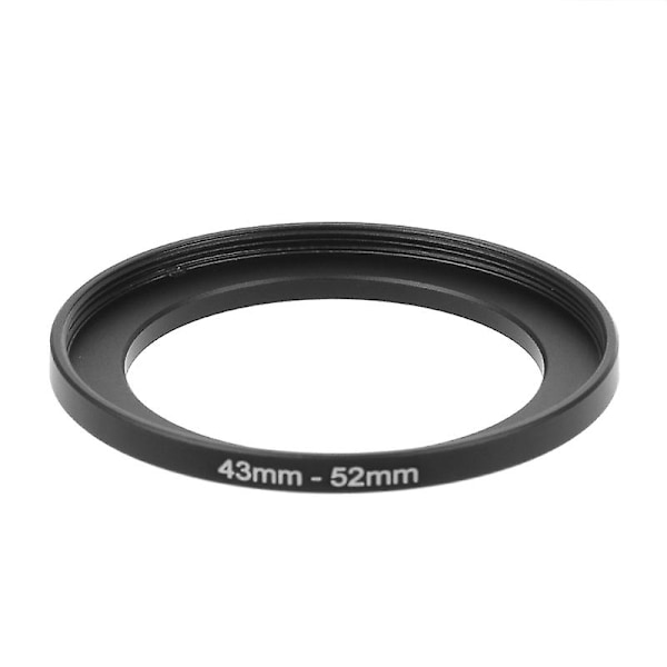 43mm till 52mm Metall Steg-Upp Ringar Objektivadapter Filter Kameraverktyg Tillbehör Ny-Perfekt