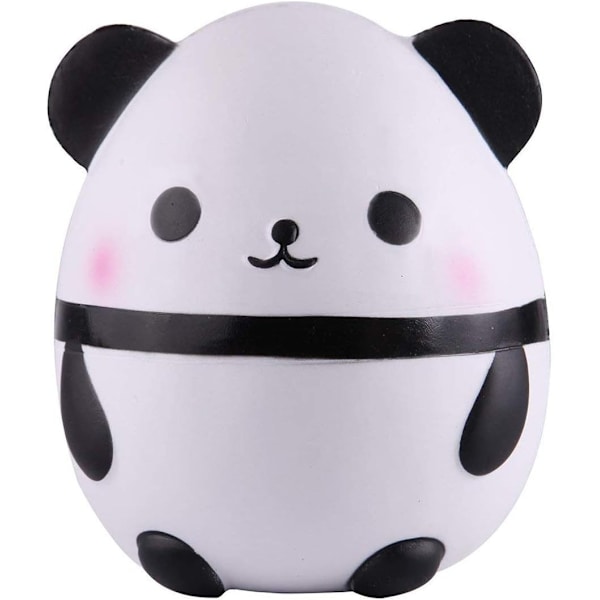 Panda Egg Jumbo Squishy Slow Rising Squeeze Lelut Tuoksuvat Kawaii Squishies Animal Lelu lapsille Aikuiset 1kpl (valkoinen) - Perfet