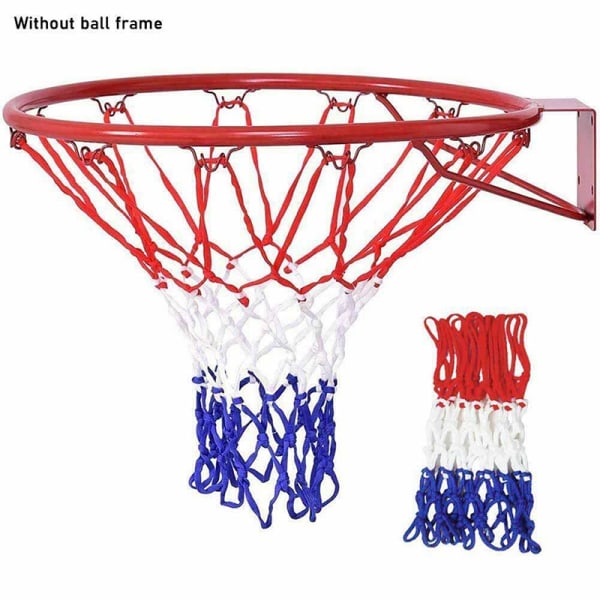 Standard Basket Net Nylon Hoop Goal Standard Fälg För Basket Multicolor 5Pcs
