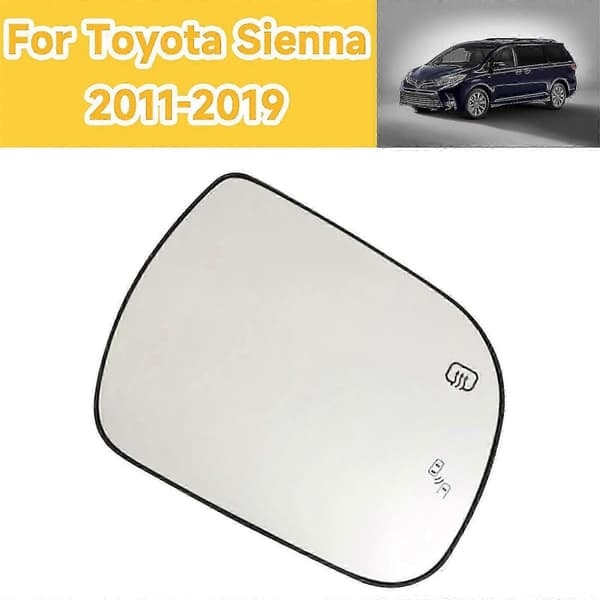 Kompatibel med Toyota Sienna 2011-2019 Höger Uppvärmd Sidospegel Glaslins - Perfekt