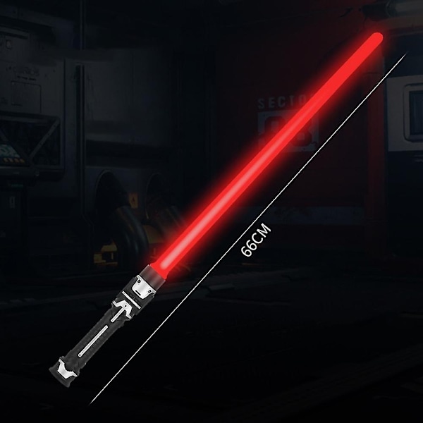 Star Wars Laser Sword Toys med lyd og lys - Antiskli håndtak Lightsaber Cosplay Party Props-Perfet Red