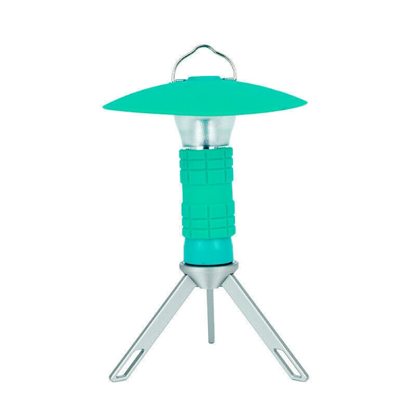 LED camping lanterne telt lys bærbar nødlampe udendørs flash lys-perfet Grön