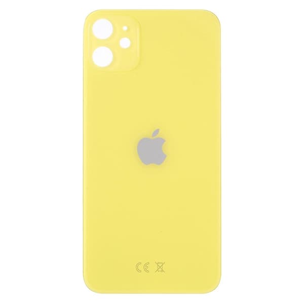 Kompatibel med iPhone 11 Bak Batterideksel Erstatningsdel (EU-versjon) - Grønn-Perfet Yellow