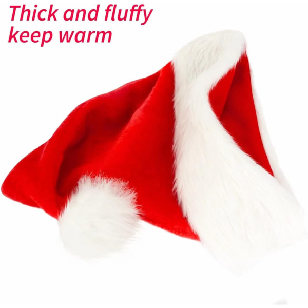 Joulupukin hattu, joululomahattu aikuisille Unisex Cozy - Perfet