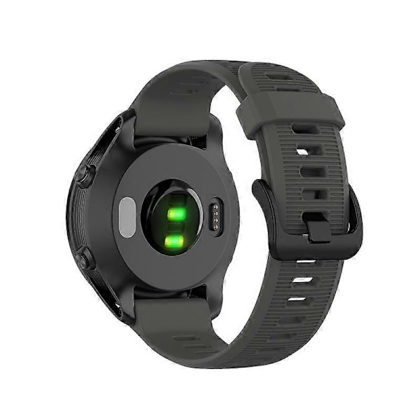 Til Garmin Forerunner 945 silikone rem - Perfekt Gray