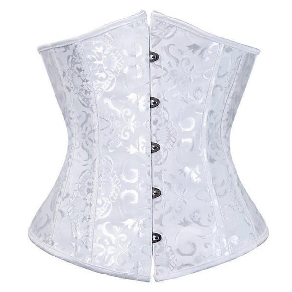 Goottilainen Korsetti Naiset Seksikäs Alavyötärökorsetti Vyötärönkouluttaja Korsetti Muotoilija Pluskoko Corpete Corselet Musta Valkoinen Punainen Sininen S-6xl-Perfet 8063 Blue L