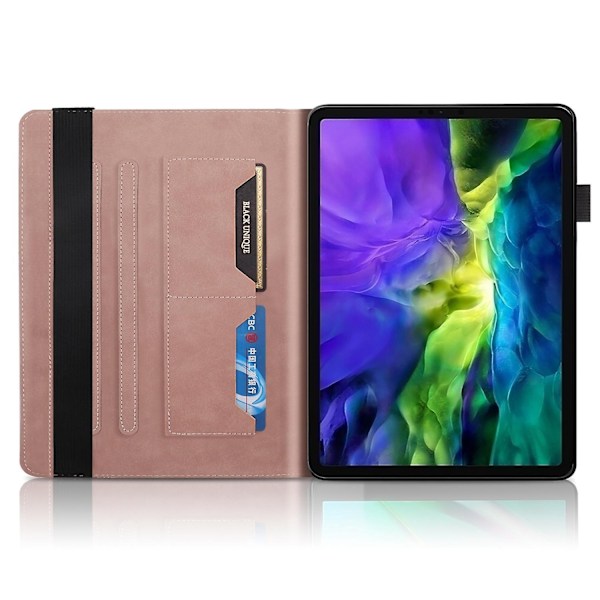 Life Tree Tablet Fodral Kompatibelt med iPad Pro 12.9 2022 / 2021 / 2020 - Perfekt Rose Gold