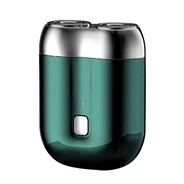 USB Elektrisk Barberhøvel for Menn - Mini Bærbar og Oppladbar Barbermaskin - Perfekt Green