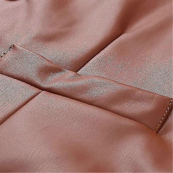 Mænds Motorcykel Lædervest Casual Mænds Lædervest G-Perfet BROWN XL
