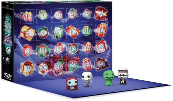 Adventskalender: The Nightmare Before Christmas - 24 Pocket Pop! Vinylfigurer - Perfekt