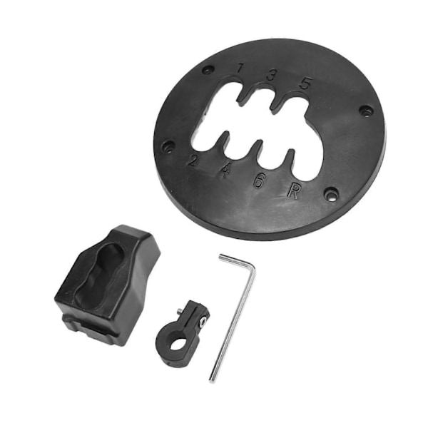 Formdemping 6-trinns Kort Kast Girspak Midtplate Realistisk Følelse Gir Oppgradering Tilbehør for Thrustmaster TH8A-Perfekt