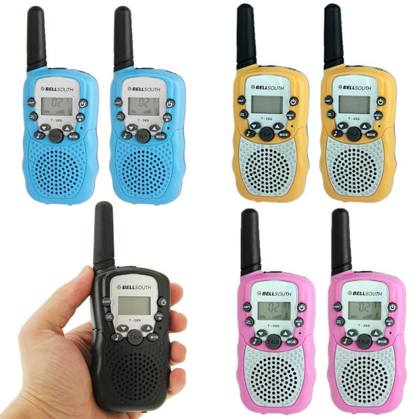 Walkie-Talkie - 3 km - Perfet Svart