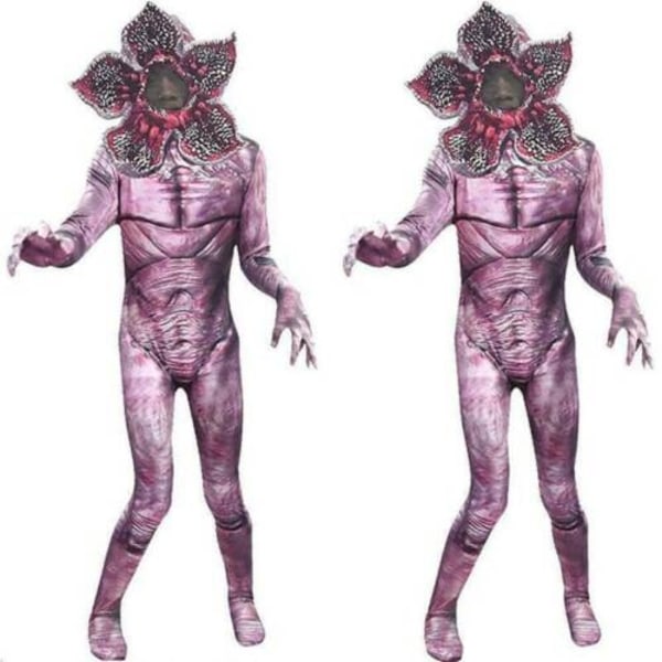 Stranger Things Demogorgon Monster Jumpsuits Halloween kostym 180cm
