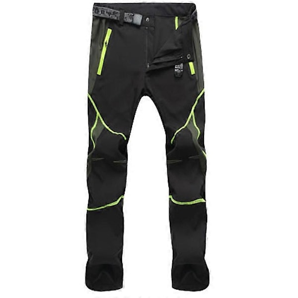 Miesten Vaellushousut Taktiset Cargo Kiipeily Combat Pitkät Housut-Perfet Black Green S