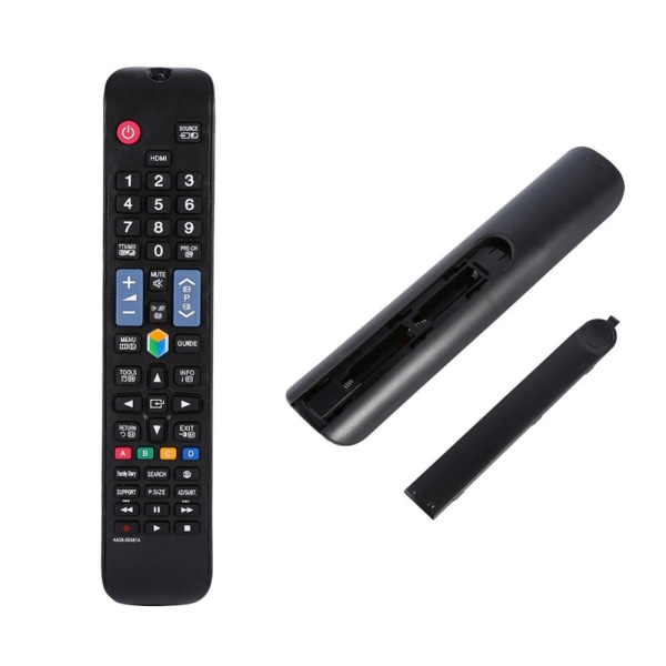 Universal fjernkontrollerstatning for Samsung smart TV - Perfet Svart one size
