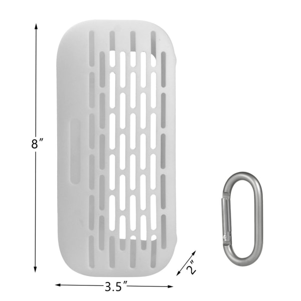 Pehmeä silikoni case Muotoileva Kestävä Bose Soundlink Flex -kaiutinteline f- Perfet White
