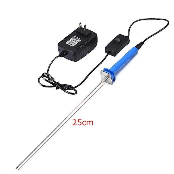 Vaahtomuovileikkuri 15W 110V-240V Sähköinen polystyreenivaahtomuovileikkuri Kannettava styroxleikkuri DIY-leikkaustyökalut - Täydellinen 25cm US Plug