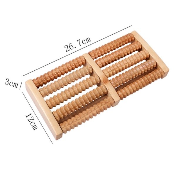 fotmassageapparat Plantar fasciitis lindring, stress relief, trä - Perfet