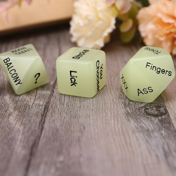 5st Par Älskare Komedi Spel Leksak Sex Tärningar Rolig Vuxen Erotisk Kärlek Sexig hållning
