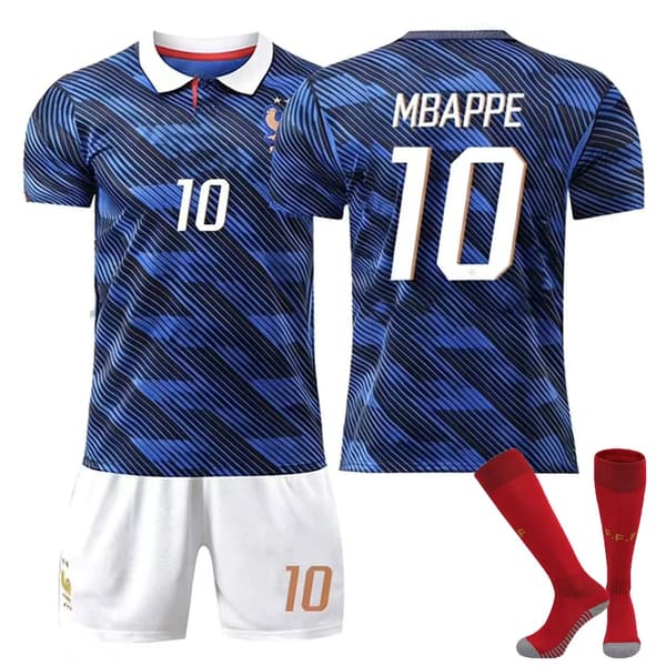 VM 2026 Frankrike hjemmedrakt, nummer 10 Kylian Mbappé 28
